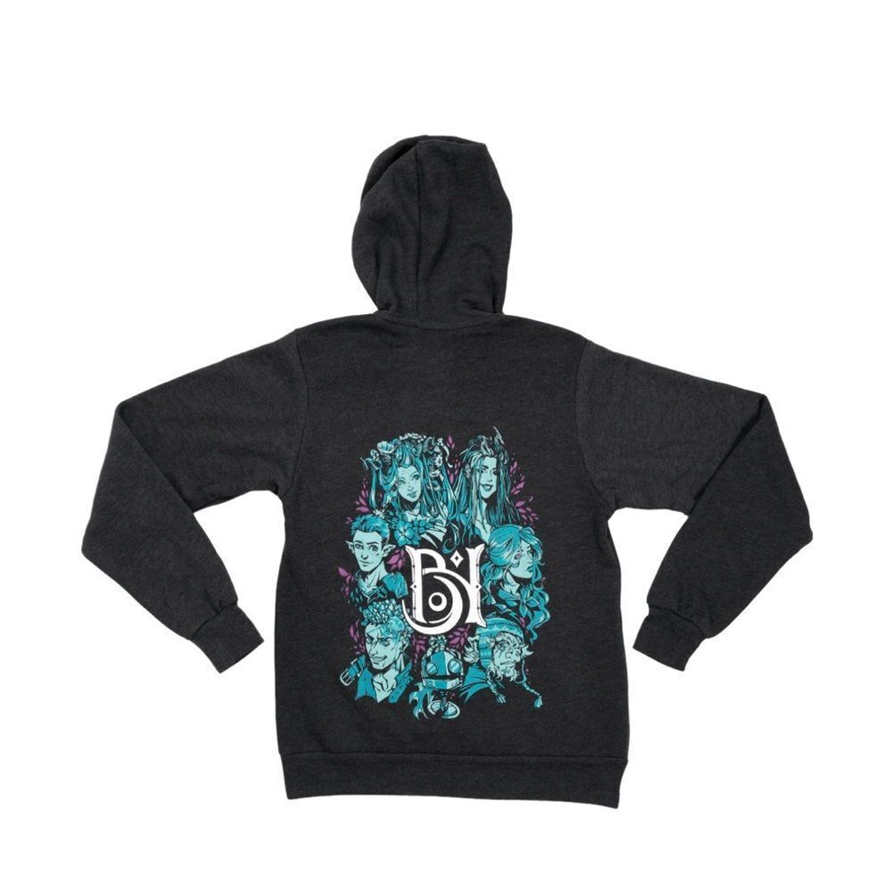 Critical Role Bells Hells Hoodie Grey Large EUC